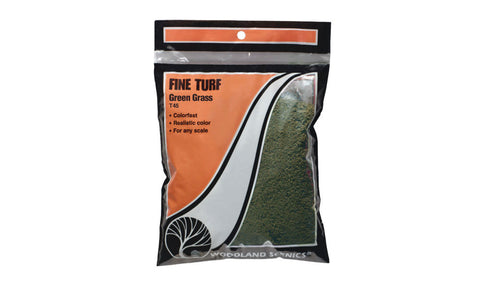 Fine Turf Bag, Green Grass/18 cu. in.