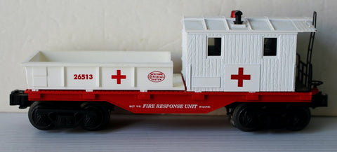 O Lionel NYC Fire Response Unit Lighted Caboose #26513