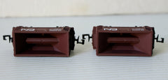 N Model Power CN (Brown) Ore Cars (2) #2870 (Previously Owned)