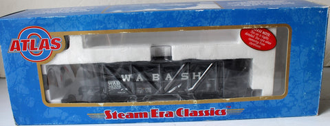 O, 3 Rail Atlas Wabash Steel Re-Built War Emergency Hopper Item #7441-4 (Previously Owned)
