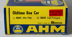 HO AHM/Rivarossi California Freight Old-time Box Car (Previously Owned)