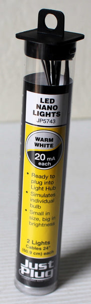 Woodland Scenics Just Plug Warm White LED Nano Lights JP5743