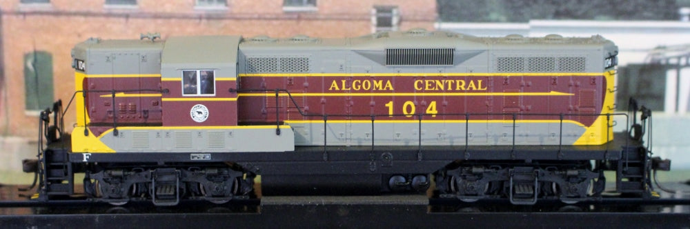 HO Atlas Gold GP7 Algoma Central #104 Diesel Locomotive 10-002-923