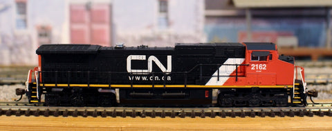 N Bachmann GE Dash 8-40cw CN Locomotive #2162 With DCC and Sound