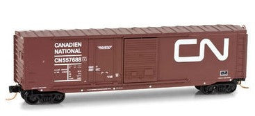 N Micro-Trains CN 50' Standard Box Car 076-00-010