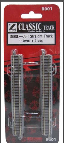 Z Scale Rokuhan R001 110mm Straight Track
