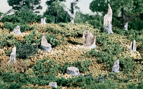 Woodland Scenics Broken Stumps S32