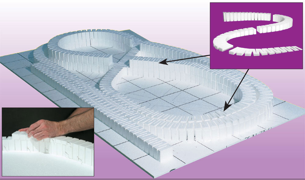 Woodland Scenics 2% Incline Set (8)