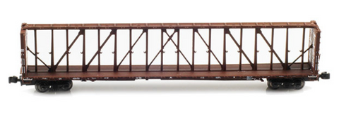 Z Scale AZL Canadian National Centerbeam Flatcar