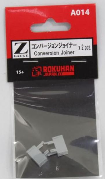 Z Scale Rokuhan A014 Conversion Rail Joiner