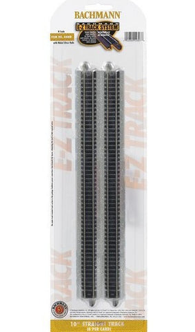 N Scale Bachmann EZ Track 10" Straight Track #44815