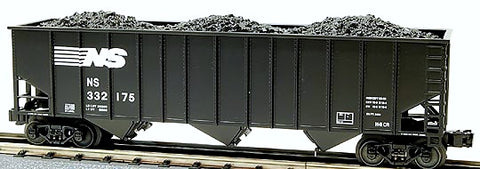 O Lionel Norfolk Southern 3-Bay Coal Hopper 6-27120