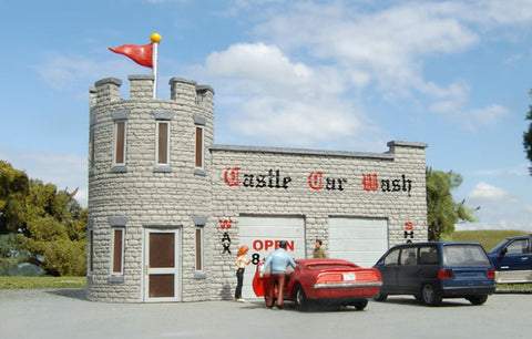 HO Bachmann Scene Scapes Castle Car Wash