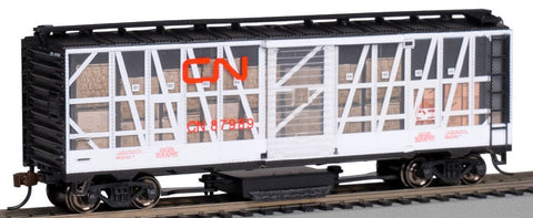 HO Bachmann Silver Series CN Box Car Rd. #87989 Track Cleaning Car Item #16323