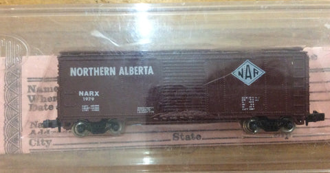 Con-Cor N Northern Alberta 40' Steel Box Car