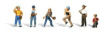 N Woodland Scenics Baseball Players II A2146