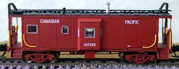 Bluford Shops N Gauge Canadian Pacific Int. Ph. 2 Bay Window Caboose #42090