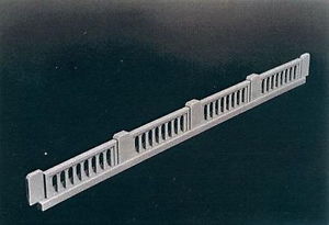 HO Rix Products Early Highway Overpass Railings 628-0104