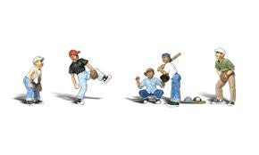 N Woodland Scenics Baseball Players I A2145