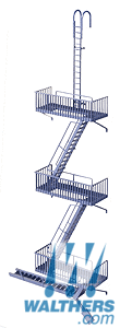 Vintage Fire Escape -- Kit